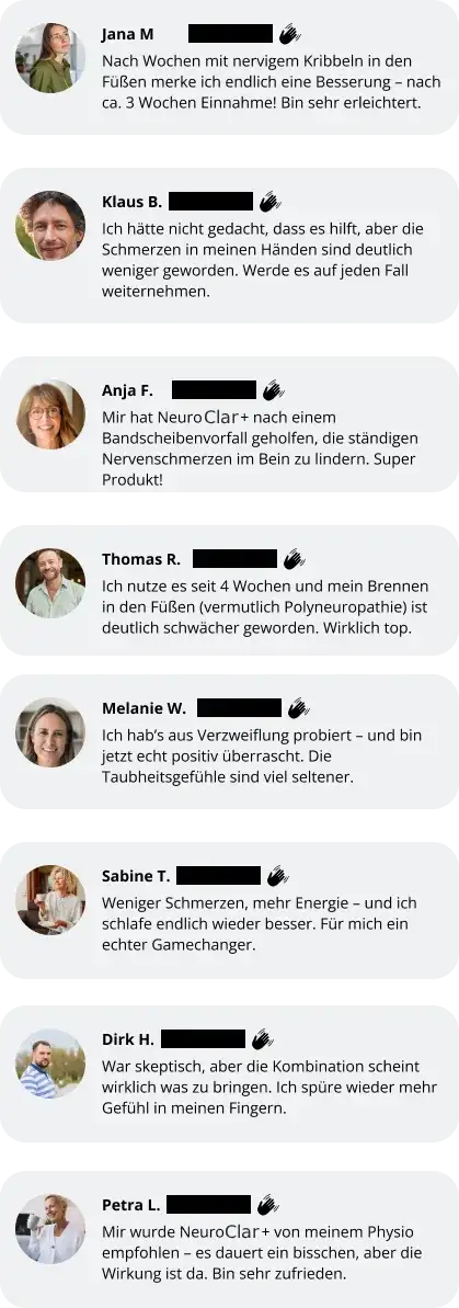 Social-Media-Beiträge von Kund:innen zu NeuroClar+